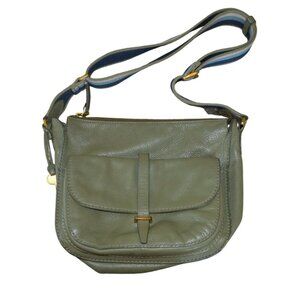 Fossil ZB7411P Ryder Crossbody Bag Bay Leaf Leather Green Crossbody Bag Fall